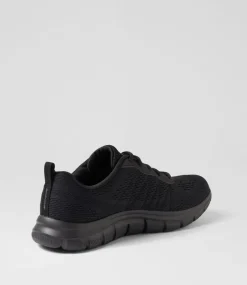Women SKECHERS Sneakers-150141 TRACK NEW STAPLE SK BLACK BLACK MESH