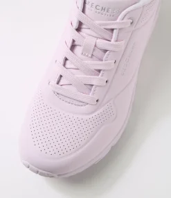 Women SKECHERS Sneakers|Wedges-73690 Uno Orchid Ice Durabuck Sneakers