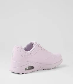 Women SKECHERS Sneakers|Wedges-73690 Uno Orchid Ice Durabuck Sneakers