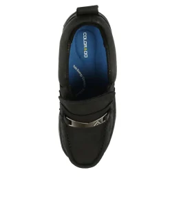 Women COLORADO Comfort-ABACUS 2 BLACK LEATHER