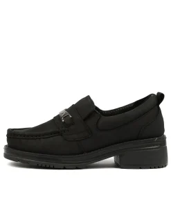 Women COLORADO Comfort-ABACUS 2 BLACK LEATHER