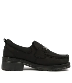 Women COLORADO Comfort-ABACUS 2 BLACK LEATHER