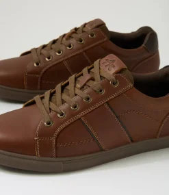 COLORADO Sneakers|Casuals-Ace Tan Leather Sneakers