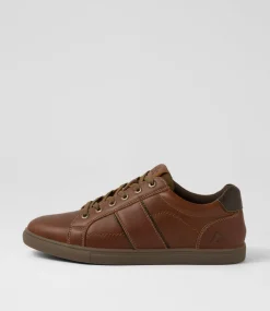 COLORADO Sneakers|Casuals-Ace Tan Leather Sneakers