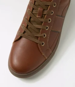 COLORADO Sneakers|Casuals-Ace Tan Leather Sneakers