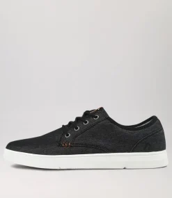 COLORADO Sneakers|Casuals-Albatross Mw Black Denim Canvas Sneakers
