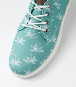 COLORADO Sneakers|Casuals-Albatross Mw Green Printed Canvas Sneakers