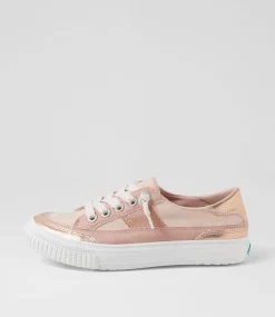 Women BLOWFISH Sneakers-Alex Rose Gold Multi Sneakers