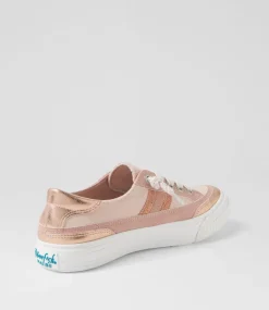 Women BLOWFISH Sneakers-Alex Rose Gold Multi Sneakers