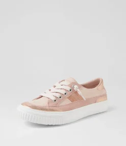 Women BLOWFISH Sneakers-Alex Rose Gold Multi Sneakers
