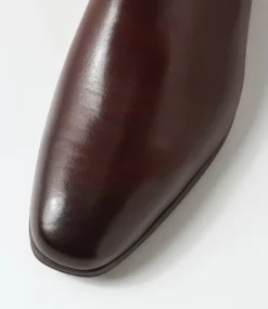 COLORADO CRAFTSMAN Dress Shoes|Boots-Alpha Dark Brown Leather Chelsea Boots