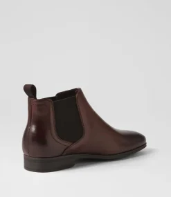 COLORADO CRAFTSMAN Dress Shoes|Boots-Alpha Dark Brown Leather Chelsea Boots