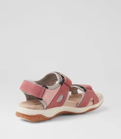 Women COLORADO Comfort|Flats-Alpine Rose Nubuck Sandals