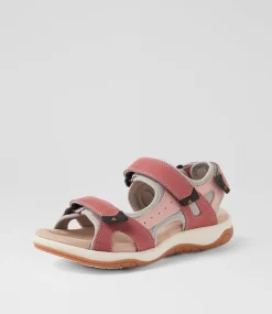 Women COLORADO Comfort|Flats-Alpine Rose Nubuck Sandals