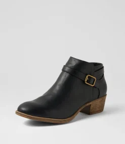 Women I LOVE BILLY Boots-Altoner Black Ankle Boots