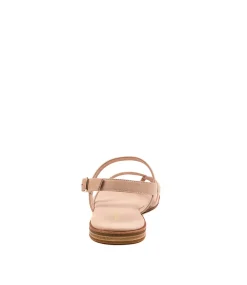 Women DIANA FERRARI Flats|Sandals-ANORD DK NUDE LEATHER