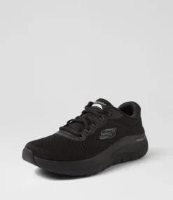SKECHERS Sneakers-Arch Fit 2 Black Mesh Sneakers
