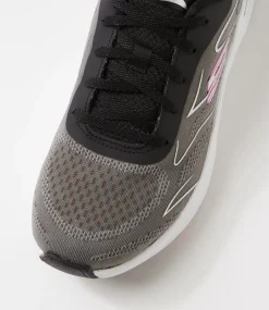 Women SKECHERS Sneakers-Arch Fit 2 Black Pink Mesh Sneakers