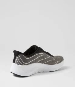 Women SKECHERS Sneakers-Arch Fit 2 Black Pink Mesh Sneakers