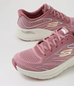 Women SKECHERS Sneakers-Arch Fit 2 Dark Mauve Mesh Sneakers