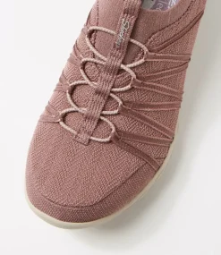 Women SKECHERS Sneakers-Arch Fit Comfy Mauve Mesh Sneakers