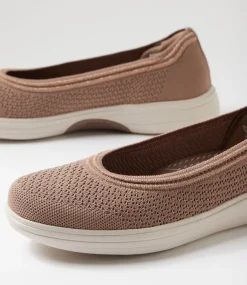 Women SKECHERS Sneakers-Arch Fit Inspire Mocha Knit Sneakers