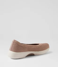 Women SKECHERS Sneakers-Arch Fit Inspire Mocha Knit Sneakers