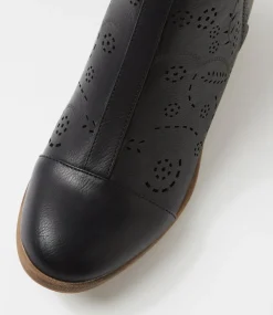 Women I LOVE BILLY Boots-Arino Black Ankle Boots