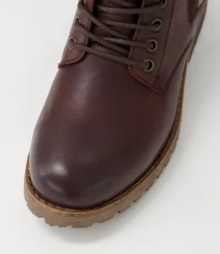 Women COLORADO Boots|Comfort-Arjo Mocca Leather Ankle Boots
