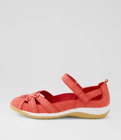 Women I LOVE BILLY Flats-Arkour Rust Nubuck Pu Flat Shoes