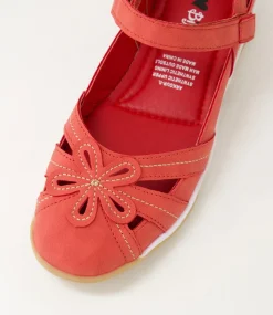 Women I LOVE BILLY Flats-Arkour Rust Nubuck Pu Flat Shoes