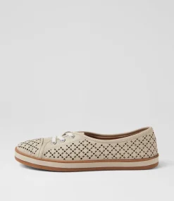 Women SUPERSOFT Comfort|Sneakers-Arrinest Almond Gum Leather Sneakers