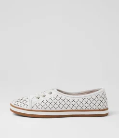 Women SUPERSOFT Comfort|Sneakers-Arrinest White Gum Leather Sneakers