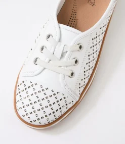 Women SUPERSOFT Comfort|Sneakers-Arrinest White Gum Leather Sneakers