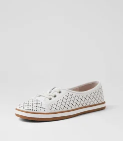 Women SUPERSOFT Comfort|Sneakers-Arrinest White Gum Leather Sneakers