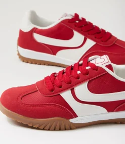 Women I LOVE BILLY Sneakers-Artrese Red Mix Sneakers