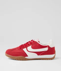 Women I LOVE BILLY Sneakers-Artrese Red Mix Sneakers