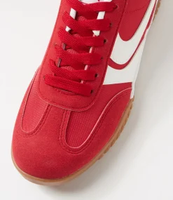 Women I LOVE BILLY Sneakers-Artrese Red Mix Sneakers