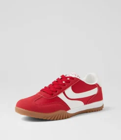Women I LOVE BILLY Sneakers-Artrese Red Mix Sneakers