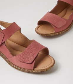 Women COLORADO Comfort|Flats-Asher Blush Leather Sandals