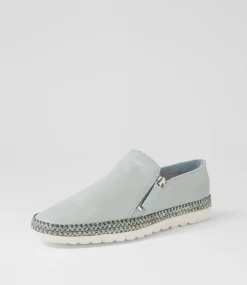 Women DIANA FERRARI Flats-Ashli Pale Blue Multi Flat Shoes