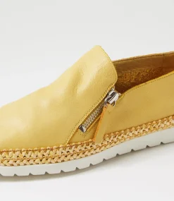 Women DIANA FERRARI Flats-Ashli Yellow Multi Flat Shoes