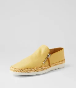 Women DIANA FERRARI Flats-Ashli Yellow Multi Flat Shoes