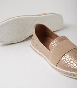 Women SUPERSOFT Comfort|Loafers-Ask Pewter Leopard Print Suede Sneakers
