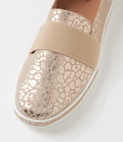 Women SUPERSOFT Comfort|Loafers-Ask Pewter Leopard Print Suede Sneakers