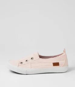 Women BLOWFISH Sneakers-Aussie Faded Pink Canvas Sneakers