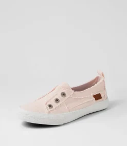Women BLOWFISH Sneakers-Aussie Faded Pink Canvas Sneakers