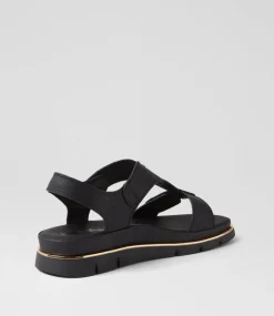 Women I LOVE BILLY Flats|Sandals-Baer Black Sandals