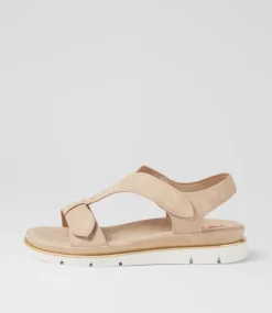 Women I LOVE BILLY Flats|Sandals-Baer Sand Nubuck Pu Sandals