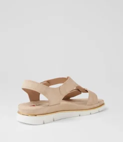Women I LOVE BILLY Flats|Sandals-Baer Sand Nubuck Pu Sandals